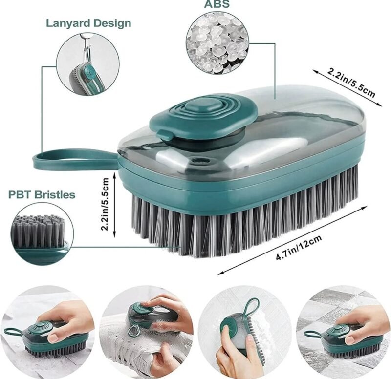 K-Sol Scrub Brush with liquid dispenser - Image 4