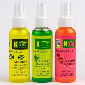 K-Sol Air Mist Bundle - Lemon Grass, Irie Jamaica /Love Nature