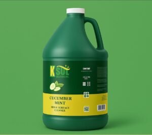 K-Sol Cucumber Mint Multi-Surface Cleaner - Eco-Friendly, 1 Gallon